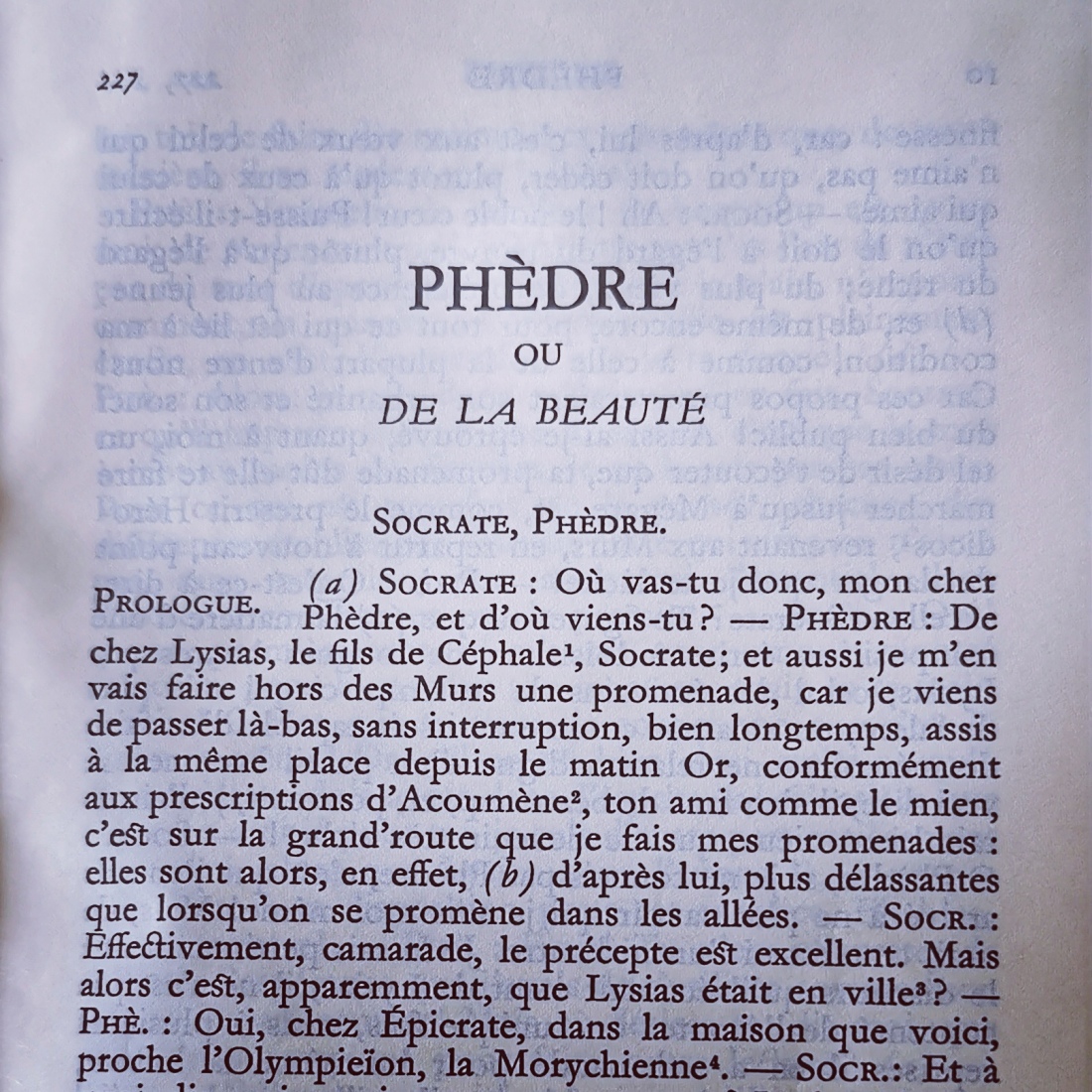 Platon, Phèdre